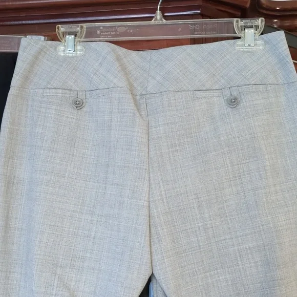Express Editor Stylish Black, Gray, and Tan Trousers Set Size 6 - Picture 6 of 9